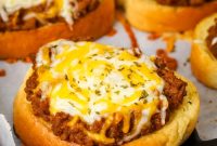 Garlic Bread Sloppy Joes: Cheesy Savory Sandwich Recipe