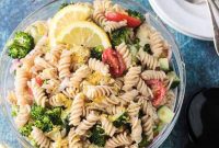 Zesty Lemon & Artichoke Pasta Salad Recipe for Summer