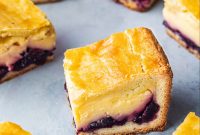 Layered Cherry Basque Bars Recipe: Creamy Tart Cherry Dessert