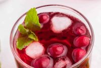 Cranberry Mint Mocktail Recipe: Refreshing Non-Alcoholic Cocktail