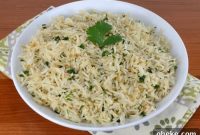 Garlic Ginger Cilantro Rice Recipe for Flavorful Sides