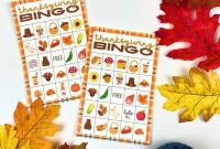 Printable Thanksgiving Bingo: 24 Unique Holiday Cards for Family Fun