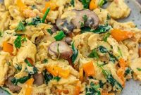 Vegetable Scrambled Eggs Recipe – Quick Protein-Packed Breakfast