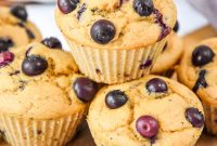 Blueberry Lemon Muffin Mix Recipes for Fluffy Pancake-Style Muffins