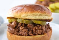 Classic Old-Fashioned Sloppy Joes Recipe for Comforting Sandwiches