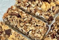 Chewy Chocolate & Butterscotch Chip Granola Bars