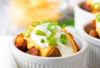 Air Fryer Cheesy Fiesta Potatoes — Taco Bell Copycat Recipe