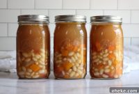 How to Can Butternut Squash and White Bean Soup Safely