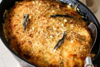 Butternut Squash Gratin with Caramelized Onions and Sage