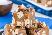 Salted Caramel Snickers Fudge Recipe: Chewy, Chocolatey Treat