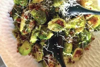 Caesar-Roasted Brussels Sprouts Recipe for Crispy Flavor