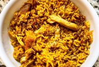 Instant Pot Chicken Shawarma Rice Bowl Recipe