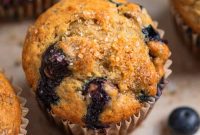 Moist Banana Blueberry Muffins Recipe for Perfect Breakfast
