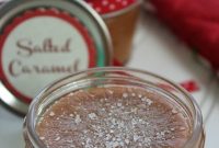 Salted Caramel in a Jar DIY Gift with Free Printable Label