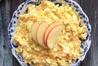 Autumn Apple and Egg Salad Recipe for Fall Lunch