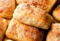 Quick Ciabatta Bread Recipe: Crispy Crust, Airy Crumb