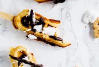 S’mores Waffle Sticks Recipe — Crispy Waffle Sticks with Chocolate & Marshmallow