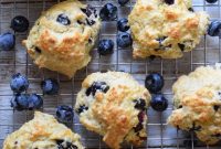 Fluffy Blueberry Drop Scones Recipe for Perfect Breakfast