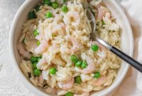 Creamy Instant Pot Shrimp Risotto Recipe