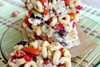No-Bake Fruit & Nut Bars with Cheerios: Homemade Snack Recipe