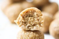 Peanut Butter Oatmeal Cookie Dough Bites: No-Bake Snack Bites
