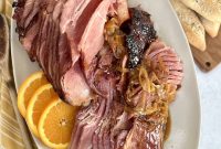 Dutch Oven Spiral Ham with Marsala Glaze Recipe