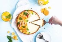 Gluten-Free Gingersnap Tangerine No-Bake Tart Recipe