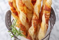 Parmesan Puff Pastry Twists — Crispy Cheese Straws Recipe