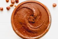 Homemade Dark Chocolate Hazelnut Spread (Nutella-Style)