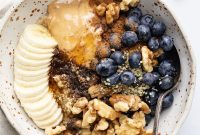 Peanut Butter Oatmeal Bowl with Superfood Boost
