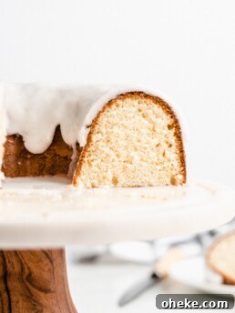Moist and delicious this vanilla cardamom bundt cake is beautifully fragrant and topped with a vanilla bean glaze