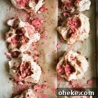 Strawberry Meringue Cookies Recipe — Light, Crispy & Fruity 6 Strawberry Meringue Cookies