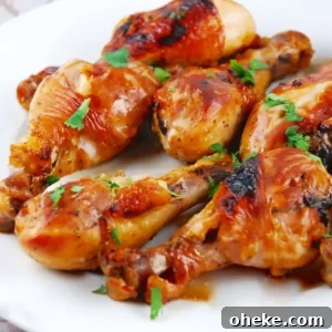 honey soy chicken drumsticks