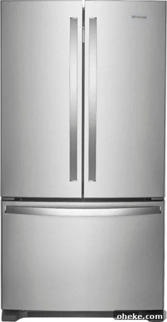 world's best refrigerator from whirlpool with french doors