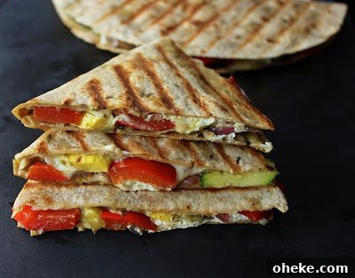 Grilled-vegetable-quesadillas-with-goat-cheese-and-pesto-2