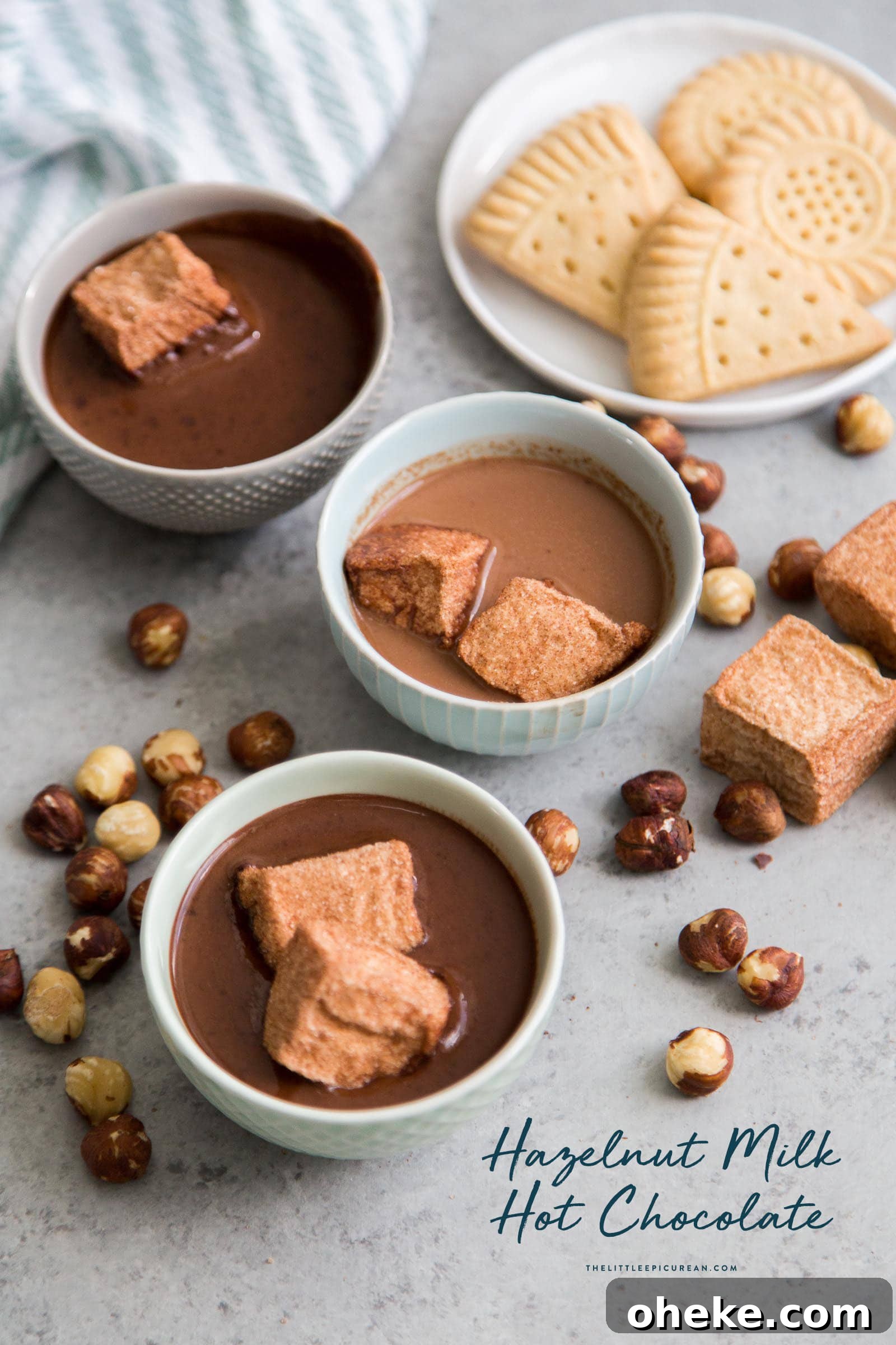 Hot Chocolate Hazelnut Milk