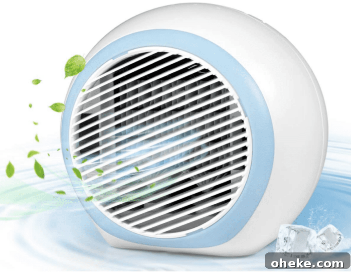 This $48 Personal Air Conditioner Cools Far Better Than a Fan 5 Yasuoo compact size