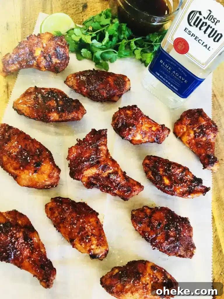Smoked Tequila-Lime Shrimp Recipe for Flavorful Grilled Shrimp 10 Smoked Tacos and Tequila Chicken Wings