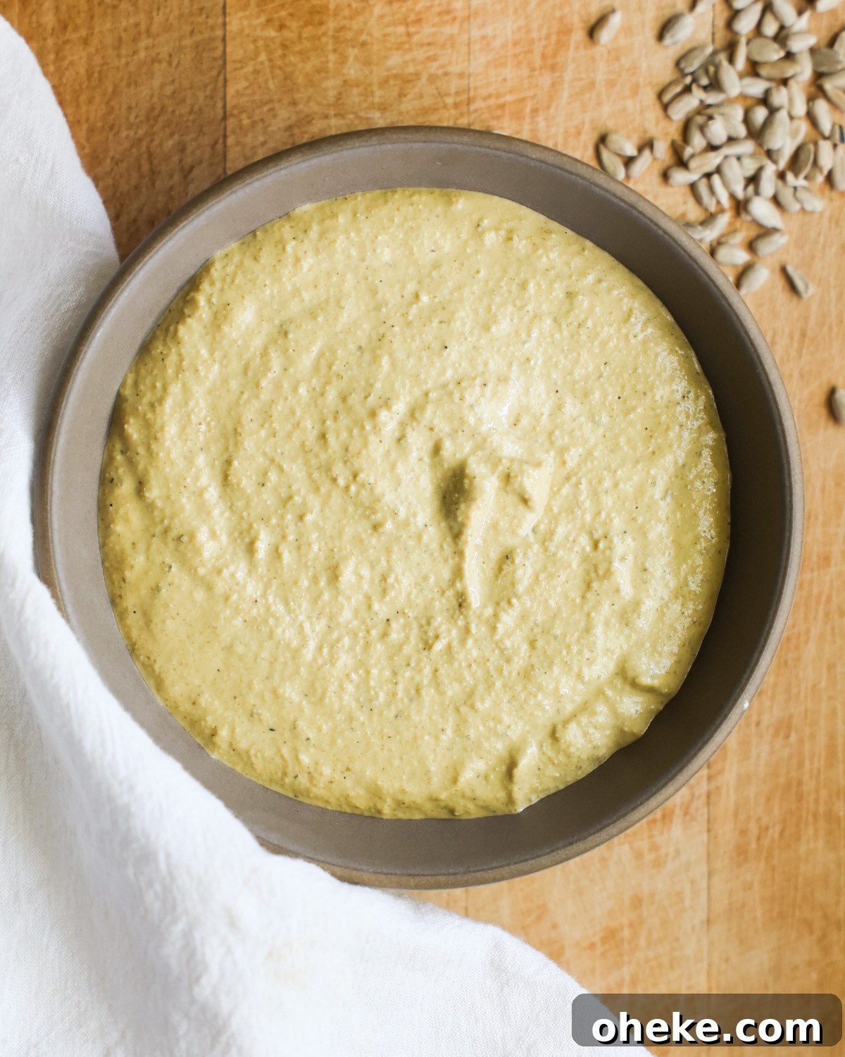 Creamy Vegan Caesar Dressing Recipe for Salads and Sandwiches 2 vegan caesar dressing in a bowl