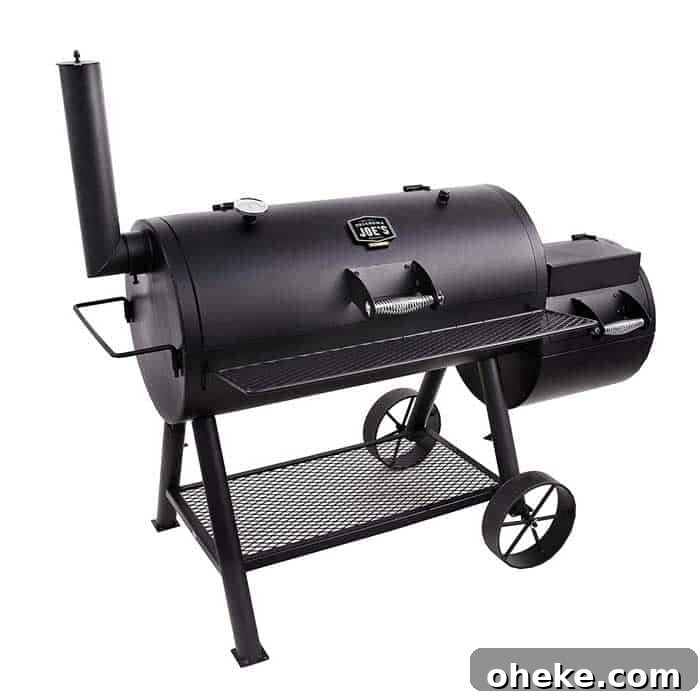 Oklahoma Joe’s Longhorn Offset Smoker