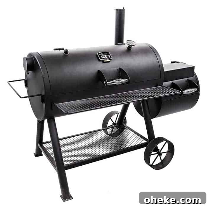 Oklahoma Joe’s Longhorn Reverse Flow Smoker