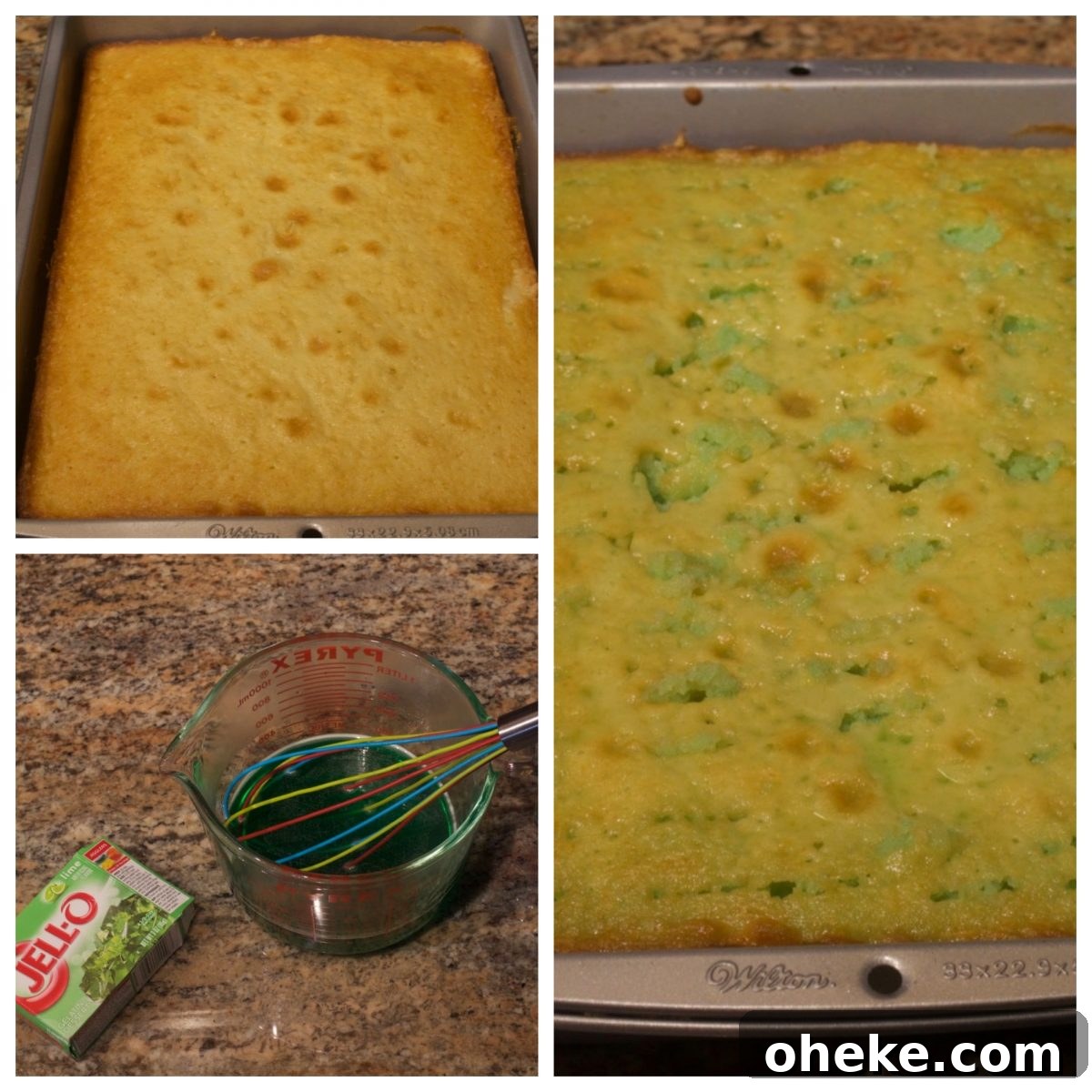 Buttermilk Lime Poke Cake Recipe — Moist Citrus Dessert 3 img 16318 2
