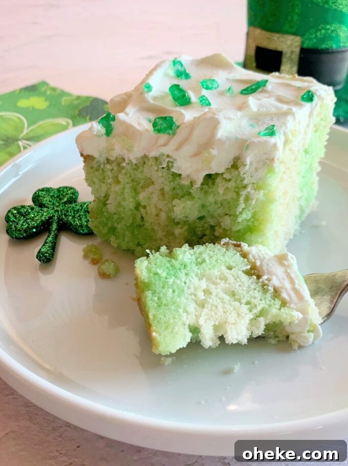 Buttermilk Lime Poke Cake Recipe — Moist Citrus Dessert 5 Lime Poke Cake.