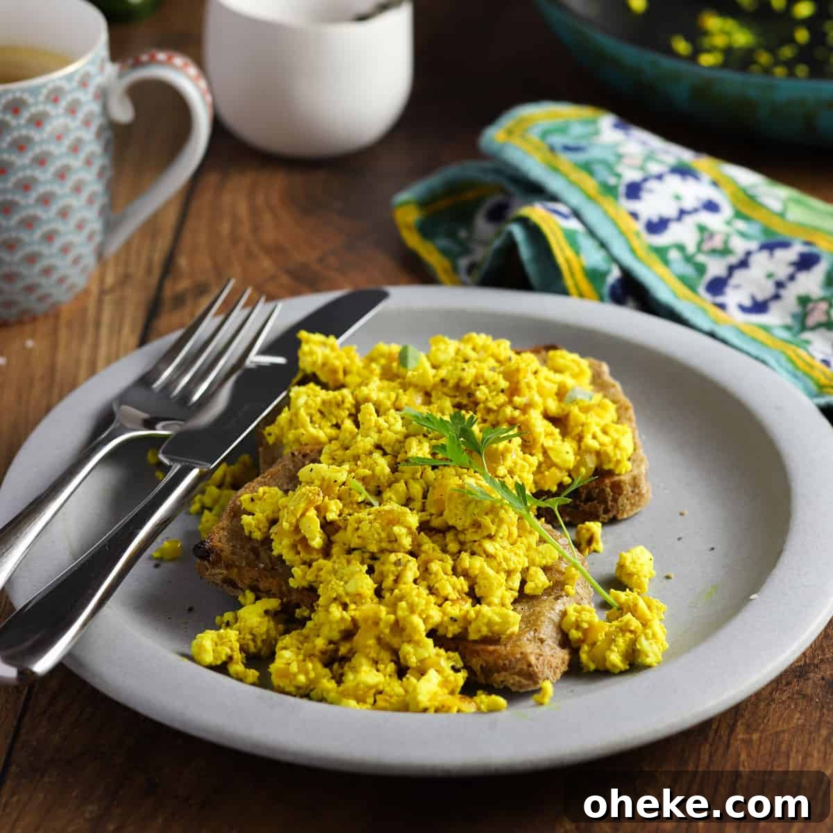 Astonishingly Good Tofu Scramble