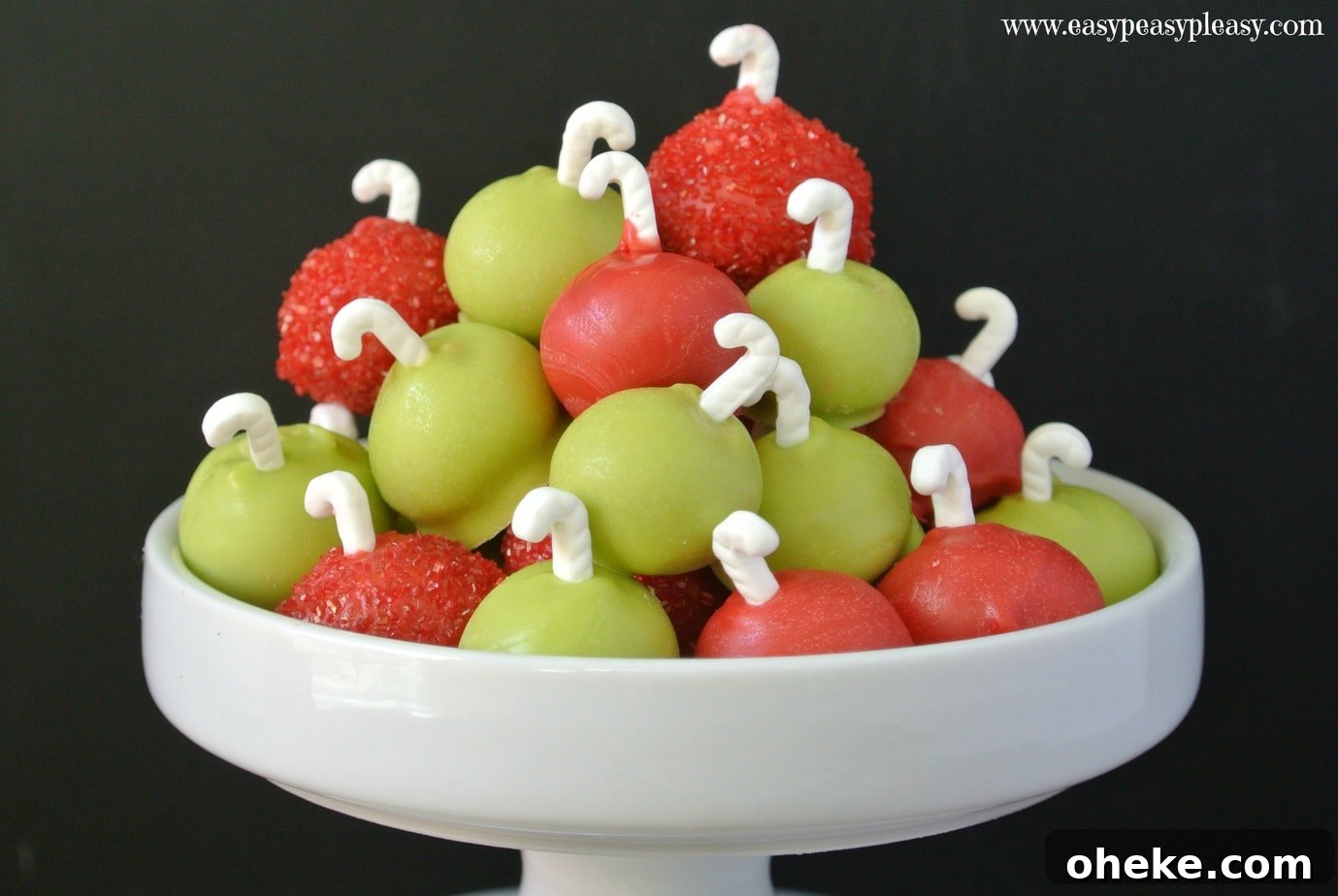 Peanut Butter Ornaments are an easy three ingredient Christmas treat perfect for the holidays!
