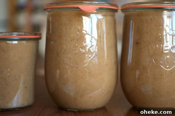 Pumpkin-Pie Spiced Applesauce Recipe for Fall Flavor 8 Pumpkin Pie Spiced Applesauce in Weck Jars