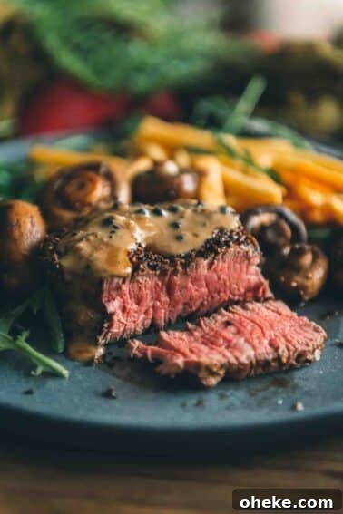 Brandy Peppercorn Steak Sauce