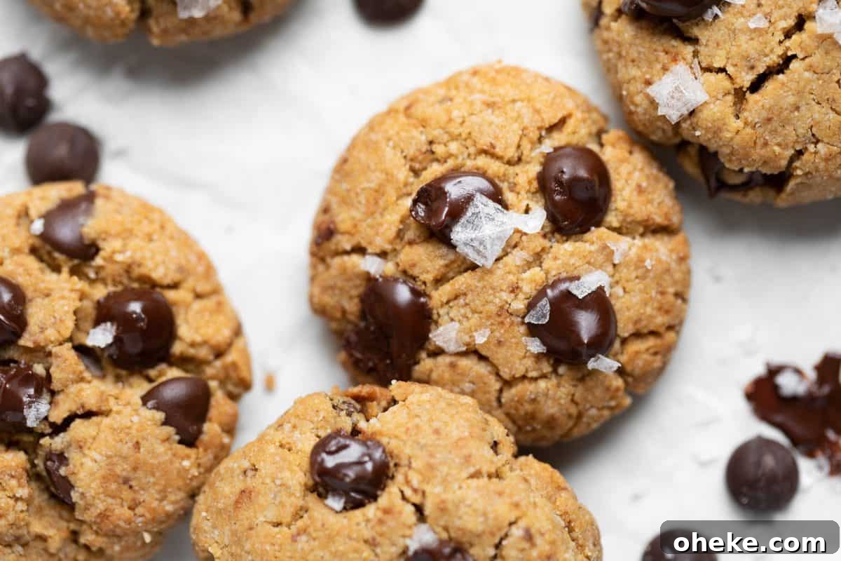 Gluten-Free Peanut Butter Chocolate Chip Cookies Recipe 3 healthy peanut butter chocolate chip cookies