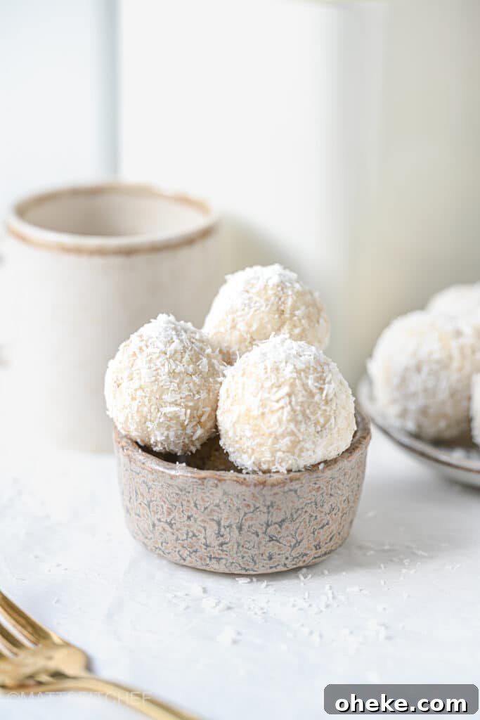 Raffaello coconut balls recipe