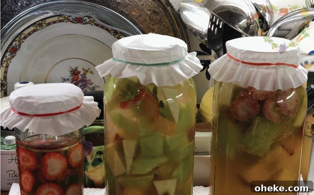Mary's Nest Three Vinegar Jars